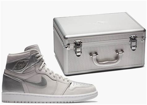 jordan 1 box metal suitcase|jordan 1 suitcase.